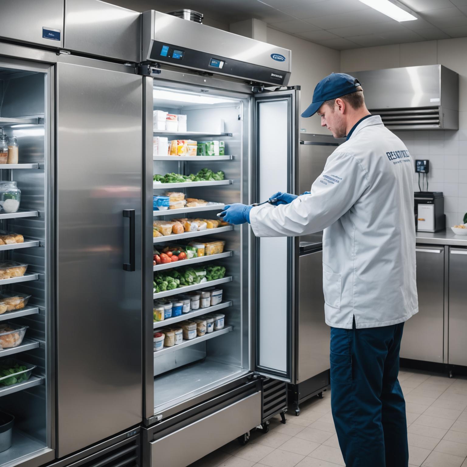 Servis baiki peti beku